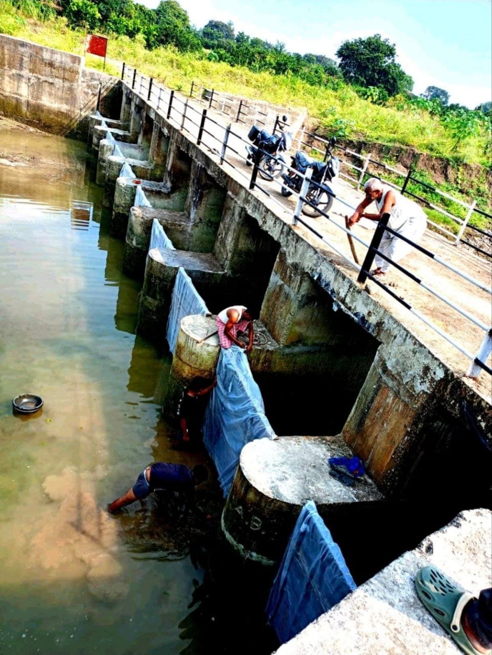 सिमेंट बंधारे